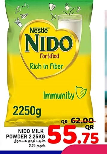 NIDO Milk Powder available at Passion Hypermarket in Qatar - Al Shamal