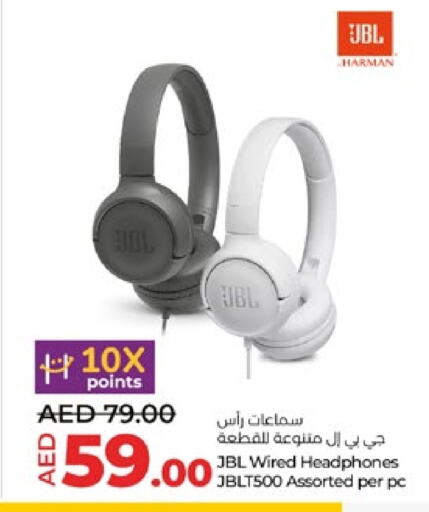 JBL Earphone available at Lulu Hypermarket in UAE - Fujairah