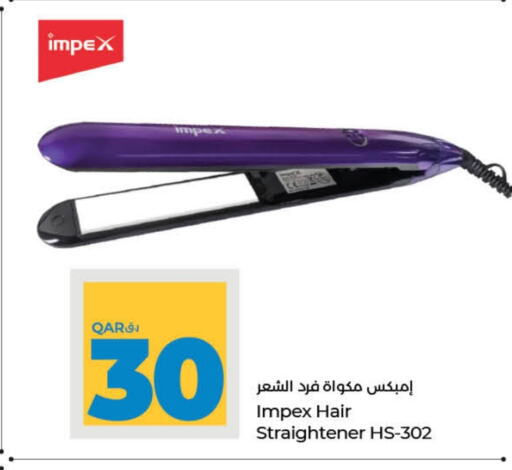 IMPEX Hair Appliances available at LuLu Hypermarket in Qatar - Al Shamal