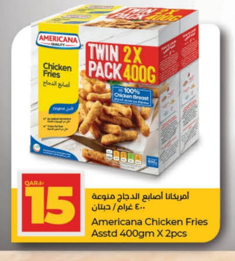 AMERICANA Chicken Fingers available at LuLu Hypermarket in Qatar - Al Rayyan