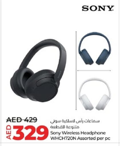 SONY Earphone available at Lulu Hypermarket in UAE - Fujairah