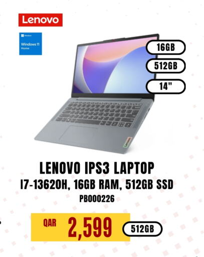 LENOVO available at Digital Zone Trading in Qatar - Al Wakra