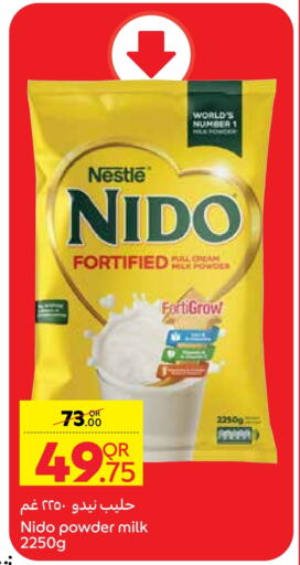 NIDO Milk Powder available at Carrefour in Qatar - Al Shamal