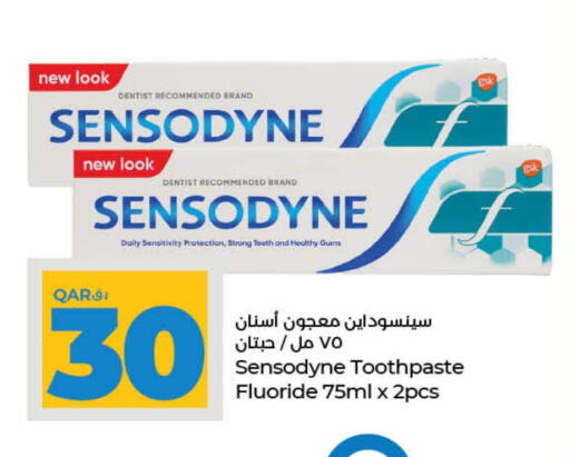 SENSODYNE Toothpaste available at LuLu Hypermarket in Qatar - Al Shamal