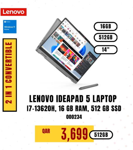 LENOVO available at Digital Zone Trading in Qatar - Al Wakra