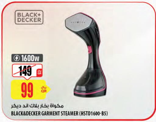 BLACK+DECKER Garment Steamer available at Al Meera in Qatar - Al-Shahaniya