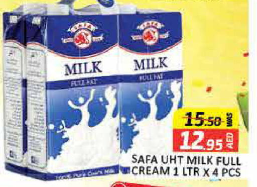 SAFA Long Life / UHT Milk available at Mango Hypermarket LLC in UAE - Dubai