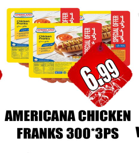 AMERICANA Chicken Franks available at GRAND MAJESTIC HYPERMARKET in UAE - Abu Dhabi