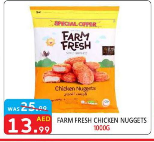 FARM FRESH Chicken Nuggets available at United Hypermarket in UAE - Dubai