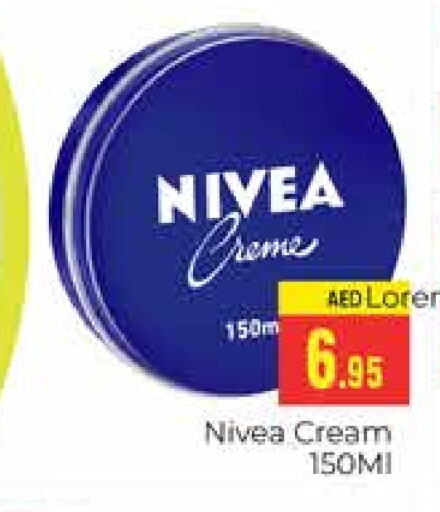 Nivea Face Cream available at PASONS GROUP in UAE - Dubai