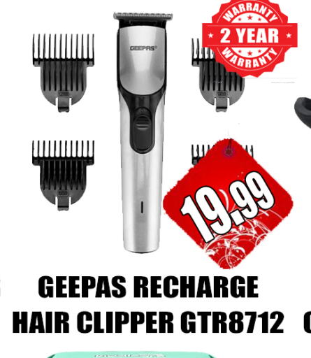 GEEPAS Hair Remover  available at GRAND MAJESTIC HYPERMARKET in UAE - Abu Dhabi