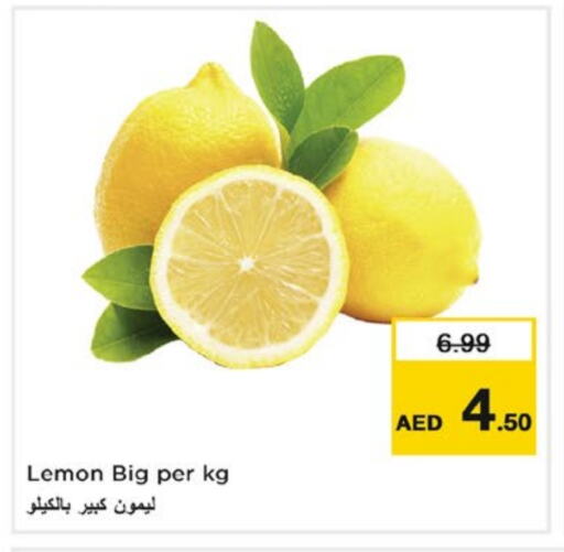 Lemon available at نستو هايبرماركت in الإمارات العربية المتحدة , الامارات - ٱلْفُجَيْرَة‎