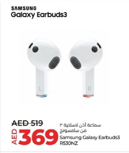 SAMSUNG Earphone available at Lulu Hypermarket in UAE - Dubai