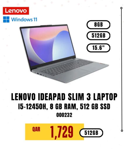 LENOVO available at Digital Zone Trading in Qatar - Umm Salal