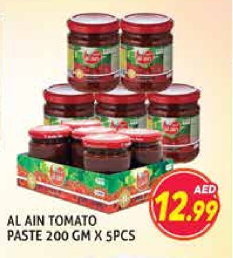 AL AIN Tomato Paste available at Palm Centre LLC in UAE - Sharjah / Ajman