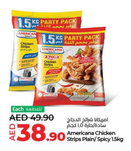 AMERICANA Chicken Strips available at Lulu Hypermarket in UAE - Ras al Khaimah