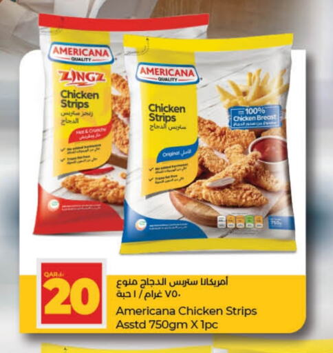 AMERICANA Chicken Strips available at LuLu Hypermarket in Qatar - Al Daayen