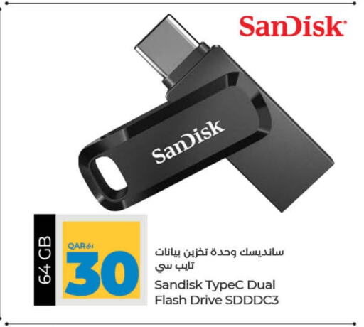 SANDISK Flash Drive available at LuLu Hypermarket in Qatar - Al-Shahaniya