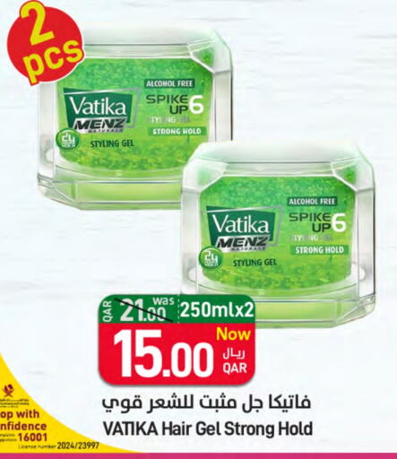 VATIKA Hair Gel & Spray available at SPAR in Qatar - Al Wakra