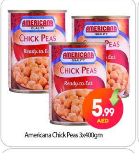 AMERICANA Chick Peas available at BIGmart in UAE - Abu Dhabi