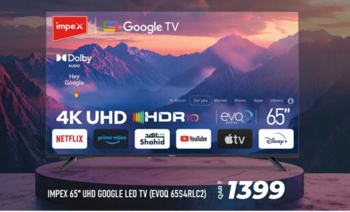 IMPEX Smart TV available at Rawabi Hypermarkets in Qatar - Al Khor