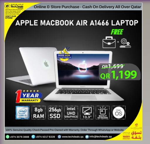 APPLE Laptop available at Tech Deals Trading in Qatar - Al-Shahaniya