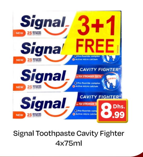 SIGNAL Toothpaste available at Nesto Hypermarket in UAE - Umm al Quwain