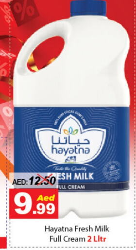 HAYATNA Fresh Milk available at DESERT FRESH MARKET  in UAE - Abu Dhabi