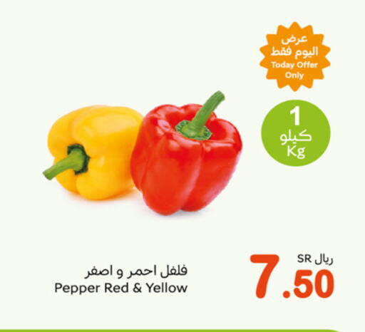 Chilli / Capsicum available at Othaim Markets in KSA, Saudi Arabia, Saudi - Buraidah