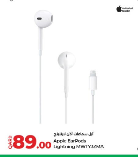 APPLE Earphone available at LuLu Hypermarket in Qatar - Al Daayen