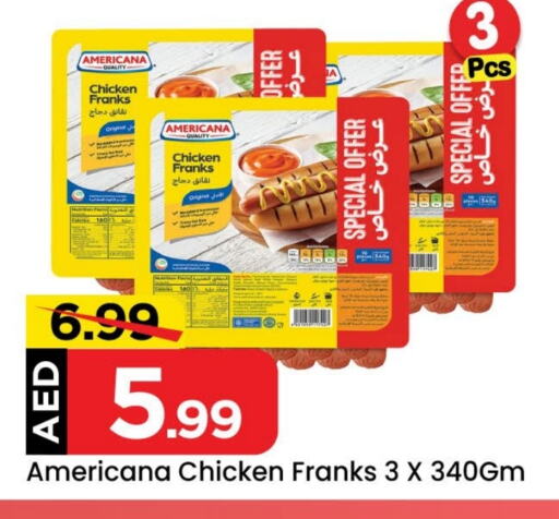 AMERICANA Chicken Franks available at Mark & Save in UAE - Abu Dhabi