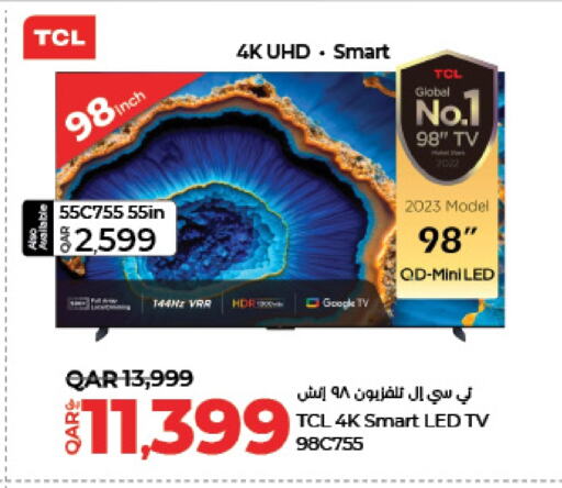 TCL Smart TV available at LuLu Hypermarket in Qatar - Doha