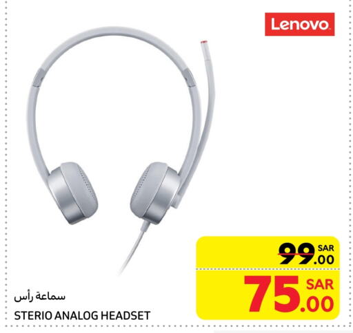 LENOVO Earphone available at Carrefour in KSA, Saudi Arabia, Saudi - Riyadh