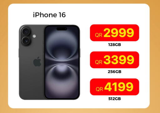 أبل آيفون 16 available at ستار لينك in قطر - الريان