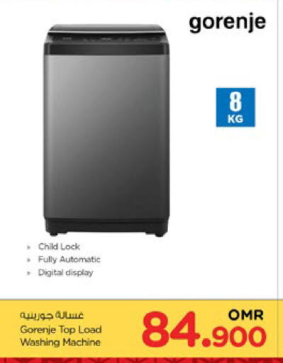 GORENJE Washing Machine available at Nesto Hyper Market   in Oman - Muscat