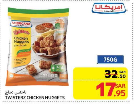 AMERICANA Chicken Nuggets available at Carrefour in KSA, Saudi Arabia, Saudi - Jeddah