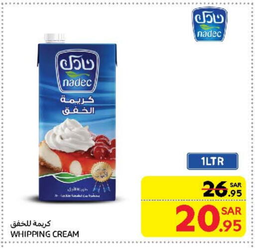 NADEC Whipping / Cooking Cream available at Carrefour in KSA, Saudi Arabia, Saudi - Medina