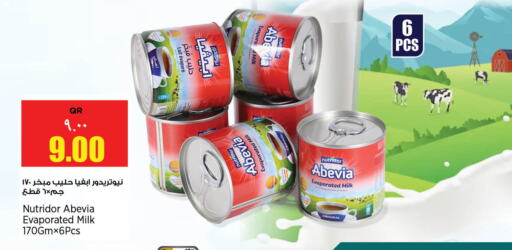 ABEVIA Evaporated Milk available at Retail Mart in Qatar - Al Wakra