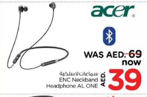 ACER Earphone available at Nesto Hypermarket in UAE - Dubai