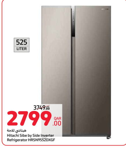 HITACHI Refrigerator available at Carrefour in Qatar - Al Khor