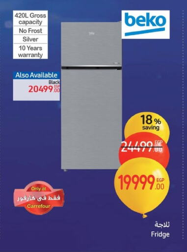 BEKO Refrigerator available at Carrefour  in Egypt - Cairo