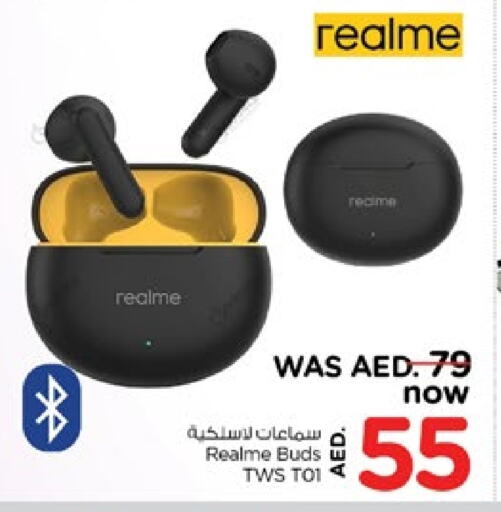 REALME Earphone available at Nesto Hypermarket in UAE - Fujairah