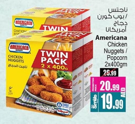 AMERICANA Chicken Nuggets available at Ansar Gallery in UAE - Dubai