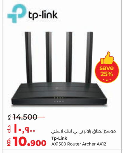 TP LINK Wifi Router available at Lulu Hypermarket  in Kuwait - Kuwait City