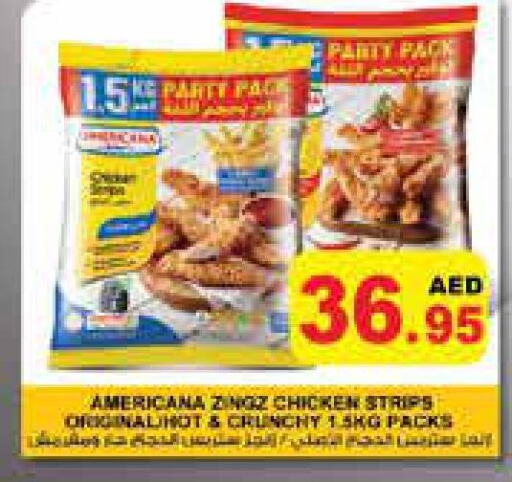 AMERICANA Chicken Strips available at Aswaq Ramez in UAE - Sharjah / Ajman