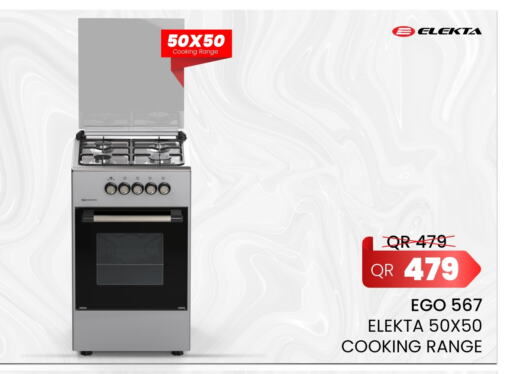 ELEKTA Gas Cooker available at Bin Saif Electronics  in Qatar - Al Shamal