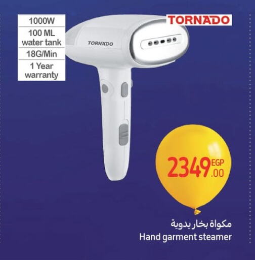 TORNADO Garment Steamer available at Carrefour  in Egypt - Cairo