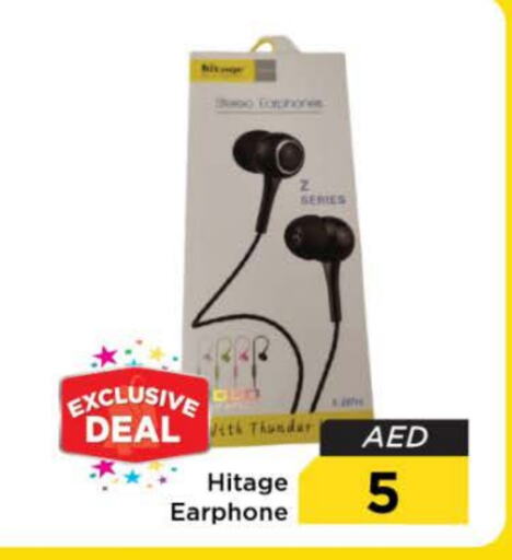 Earphone available at Nesto Hypermarket in UAE - Sharjah / Ajman