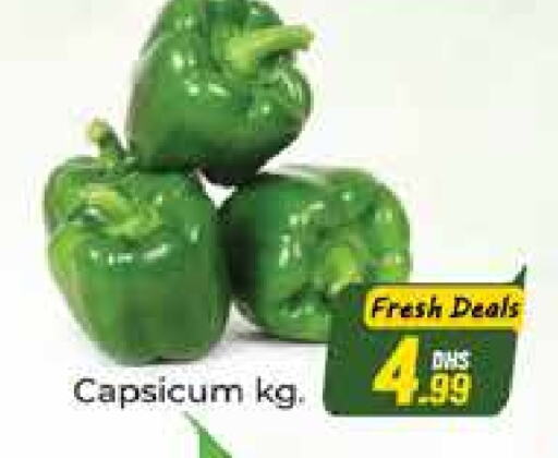 Chilli / Capsicum available at Azhar Al Madina Hypermarket in UAE - Abu Dhabi