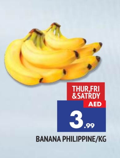 Banana from Philippines available at AL MADINA in UAE - Sharjah / Ajman